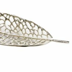 Brand new 😀 Grayson Lane 2-Piece 3.25-in x 6.8-in Silver Contemporary Tray 🛒 -GRAYSON LANE Sales 2022 330862187 AlternateImage2 l