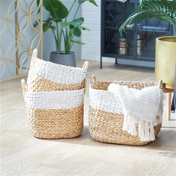 Top 10 โค๏ธ Grayson Lane 3-Piece 15.60-in x 17.30-in Brown Casual Storage Basket ๐ 2 Top 10 โค๏ธ Grayson Lane 3-Piece 15.60-in x 17.30-in Brown Casual Storage Basket ๐ - Image 2