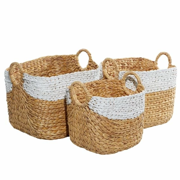 Top 10 โค๏ธ Grayson Lane 3-Piece 15.60-in x 17.30-in Brown Casual Storage Basket ๐ 5 Top 10 โค๏ธ Grayson Lane 3-Piece 15.60-in x 17.30-in Brown Casual Storage Basket ๐ - Image 5