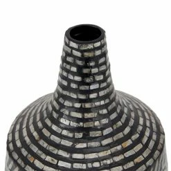 Best deal 🧨 Grayson Lane 1-Piece 15.80-in x 12.15-in Black Contemporary Vase 🎉 -GRAYSON LANE Sales 2022 330862204 AlternateImage2 l