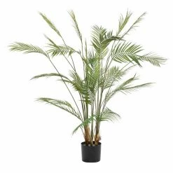 Hot Sale ⌛ Grayson Lane 46-in Green Artificial Palm Plant 🎁