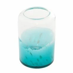 Promo ❤️ Grayson Lane 2-Piece 9.10-in x 4.70-in Blue Contemporary Decorative Jar 🥰 -GRAYSON LANE Sales 2022 330862215 AlternateImage3 l