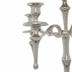 Coupon 🌟 Grayson Lane 5-Candle Silver Metal Candelabra Candle Holder 💯 -GRAYSON LANE Sales 2022 330862220 AlternateImage3 l