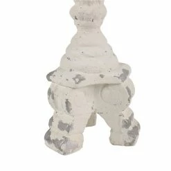 Best Sale ❤️ Grayson Lane White 1-Candle Glass Pillar Candle Holder ✨ -GRAYSON LANE Sales 2022 330862238 AlternateImage4 l