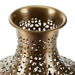 Discount 🔔 Grayson Lane 1-Piece 17.5-in x 12.5-in Gold Art Deco Vase 🔥 -GRAYSON LANE Sales 2022 330862251 AlternateImage2 l