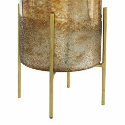 Cheapest ⌛ Grayson Lane 1-Candle Glass Pillar Candle Holder - Set of 2 ❤️ -GRAYSON LANE Sales 2022 330862260 AlternateImage3 l