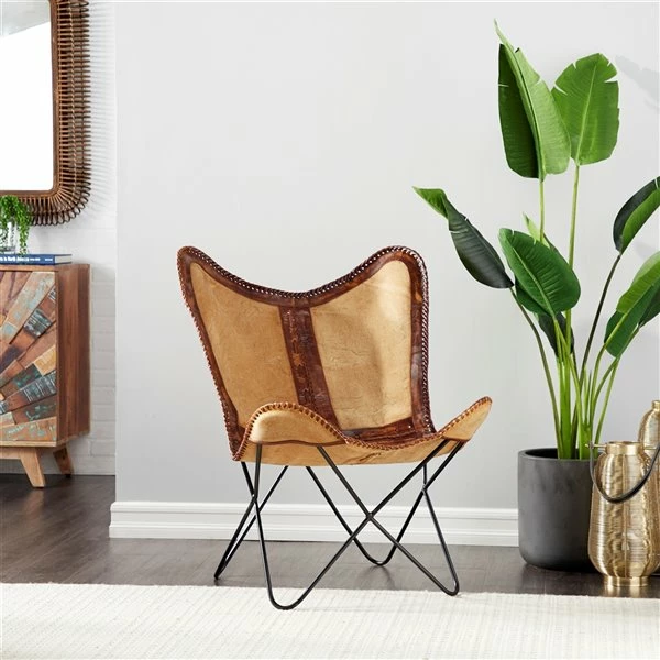 Best reviews of ๐คฉ Grayson Lane Rustic Brown Butterfly Chair โ 2 Best reviews of ๐คฉ Grayson Lane Rustic Brown Butterfly Chair โ - Image 2