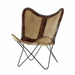 Best reviews of 🤩 Grayson Lane Rustic Brown Butterfly Chair ⌛