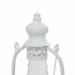 Budget 😉 Grayson Lane 1-Candle White Metal Lantern Candle Holder 🔔 8 Budget 😉 Grayson Lane 1-Candle White Metal Lantern Candle Holder 🔔 -GRAYSON LANE Sales 2022 330862266 AlternateImage4 l