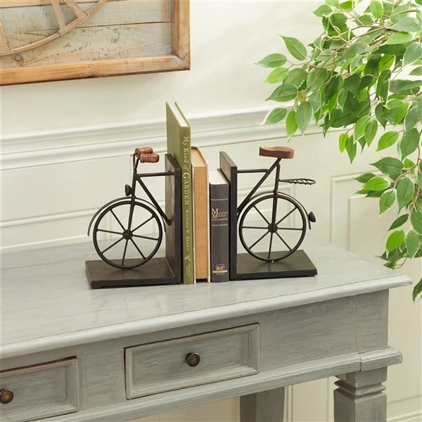 Promo โ๏ธ Grayson Lane 1-Piece 8.85-in x 4.75-in Brown Classic Bookend ๐ 2 Promo โ๏ธ Grayson Lane 1-Piece 8.85-in x 4.75-in Brown Classic Bookend ๐ - Image 2
