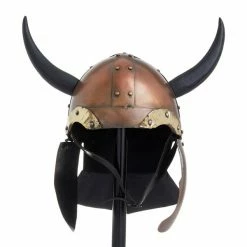 New 💯 Grayson Lane 1-Piece 19.90-in x 12.70-in Copper Classic Helmet 😀