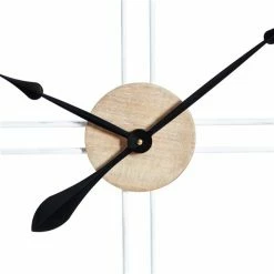 Deals 👏 Grayson Lane 34.5-in x 34.5-in Brown Analogue Novelty Wall Standard Clock 😉 -GRAYSON LANE Sales 2022 330862322 AlternateImage3 l