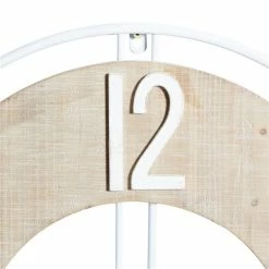Deals 👏 Grayson Lane 34.5-in x 34.5-in Brown Analogue Novelty Wall Standard Clock 😉 -GRAYSON LANE Sales 2022 330862322 AlternateImage4 l