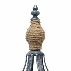 Hot Sale 🧨 Grayson Lane 3-Candle Grey Metal Lantern Candle Holder 🎁 -GRAYSON LANE Sales 2022 330862328 AlternateImage3 l