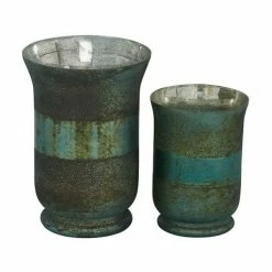 Budget โญ Grayson Lane 1-Candle Green Glass Pillar Candle Holder - Set of 2 ๐ 9 Budget โญ Grayson Lane 1-Candle Green Glass Pillar Candle Holder - Set of 2 ๐ -GRAYSON LANE Sales 2022 330862335 AlternateImage5 l