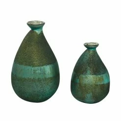Coupon 🎁 Grayson Lane 2-Piece 12.25-in x 7.3-in Green Casual Vase 😉 -GRAYSON LANE Sales 2022 330862340 AlternateImage4 l