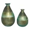 Coupon 🎁 Grayson Lane 2-Piece 12.25-in x 7.3-in Green Casual Vase 😉