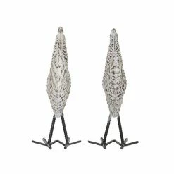 Best reviews of 🎉 Grayson Lane 2-Piece 13.65-in x 5.65-in Silver Classic Sculpture 😀 -GRAYSON LANE Sales 2022 330862341 AlternateImage5 l