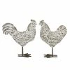 Best reviews of 🎉 Grayson Lane 2-Piece 13.65-in x 5.65-in Silver Classic Sculpture 😀