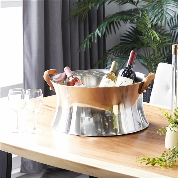 Deals β Grayson Lane 3-L Stainless Steel Ice Bucket/Wine Holder - Silver π― 2 Deals β Grayson Lane 3-L Stainless Steel Ice Bucket/Wine Holder - Silver π― - Image 2