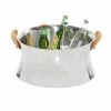 Deals ⭐ Grayson Lane 3-L Stainless Steel Ice Bucket/Wine Holder - Silver 💯
