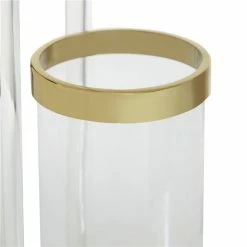 Cheapest 💯 Grayson Lane 1-Candle Gold Metal Pillar Candle Holder ✔️ -GRAYSON LANE Sales 2022 330862395 AlternateImage3 l