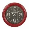 Top 10 🧨 Grayson Lane 14-in x 14-in Analogue Round Wall Standard Clock - Red 😉