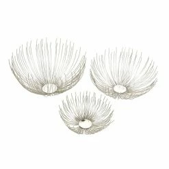 Best reviews of 👏 Grayson Lane 3-Piece 9-in x 18-in Silver Contemporary Decorative Bowl ⭐ -GRAYSON LANE Sales 2022 330862405 AlternateImage4 l