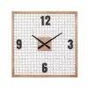 Flash Sale 🔔 Grayson Lane 23.5-in x 23.5-in White Analogue Square Wall Standard Clock 🎉