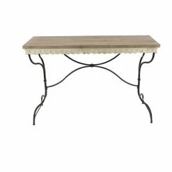 Cheapest 🔔 Grayson Lane Brown Wood Modern Console Table ⌛