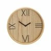 Coupon 😀 Grayson Lane 12-in x 12-in Brown Analogue Round Wall Standard Clock 👏