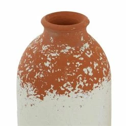 Best deal 👍 Grayson Lane 2-Piece 13.25-in x 5.6-in White Casual Vase 🎉 -GRAYSON LANE Sales 2022 330862421 AlternateImage2 l