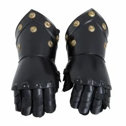 Outlet 😉 Grayson Lane 2-Piece 6.45-in x 6.20-in Black Classic Armour Gloves ❤️