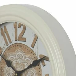 Brand new ⌛ Grayson Lane 14-in x 14-in White Analogue Round Wall Standard Clock 👏 -GRAYSON LANE Sales 2022 330862434 AlternateImage3 l