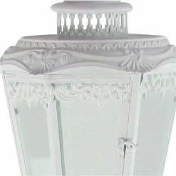 Cheap 🤩 Grayson Lane 1-Candle Metal Lantern Candle Holder - White 🛒 6 Cheap 🤩 Grayson Lane 1-Candle Metal Lantern Candle Holder - White 🛒 -GRAYSON LANE Sales 2022 330862438 AlternateImage3 l