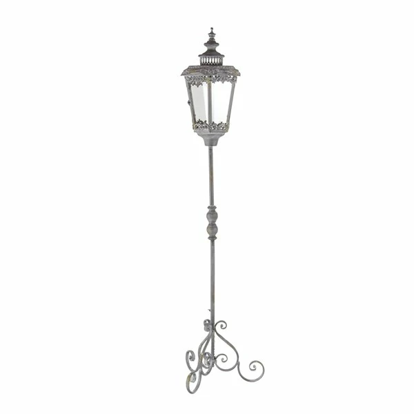 Cheap 🤩 Grayson Lane 1-Candle Metal Lantern Candle Holder - White 🛒 4 Cheap 🤩 Grayson Lane 1-Candle Metal Lantern Candle Holder - White 🛒 - Image 4