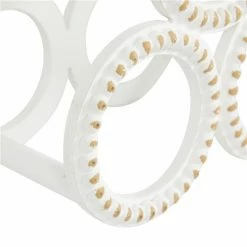 Top 10 ⌛ Grayson Lane 3-Bottle White Wood/Farmhouse Wine Rack 🔥 -GRAYSON LANE Sales 2022 330862439 AlternateImage3 l