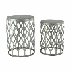 Best reviews of 💯 Grayson Lane 2-Piece Transitional Metal Accent Table Set 🎁