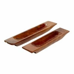 Brand new β¨ Grayson Lane 2-Piece 3-in x 5.63-in Brown Contemporary Tray π