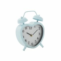 Brand new β¨ Grayson Lane 8-in x 6.5-in Blue Analogue Novelty Tabletop Standard Clock π