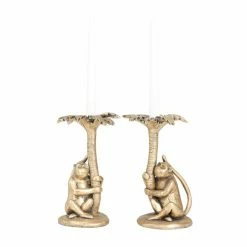 Promo π Grayson Lane 2-Candle Resin Pillar Candle Holder π―