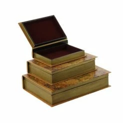 Best reviews of 😍 Grayson Lane Traditional Brown Wood Boxes - Set of 3 ⌛ -GRAYSON LANE Sales 2022 330862466 AlternateImage4 l