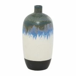 Top 10 😍 Grayson Lane Blue Black and White Contemporary Ceramic Vase 🎁 -GRAYSON LANE Sales 2022 330862468 AlternateImage4 l
