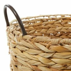 Best Pirce ✔️ Grayson Lane Brown Natural Storage Baskets - Set of 3 ⌛ -GRAYSON LANE Sales 2022 330862493 AlternateImage3 l