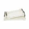 Cheapest 👏 Grayson Lane White Wood Trays - Set of 2 ⭐