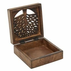 Buy 🧨 Grayson Lane Brown Mango Wood Boxes - Set of 3 😍 -GRAYSON LANE Sales 2022 330862501 AlternateImage3 l