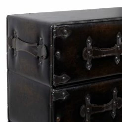 Budget 😍 Grayson Lane Black Cedar 6-drawer Accent Chest 😉 -GRAYSON LANE Sales 2022 330862502 AlternateImage3 l