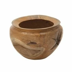 Flash Sale 💯 Grayson Lane Brown Natural Wood Bowl ⭐