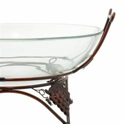 Best Pirce ❤️ Grayson Lane Black Metal and Glass Serving Bowl 🔥 7 Best Pirce ❤️ Grayson Lane Black Metal and Glass Serving Bowl 🔥 -GRAYSON LANE Sales 2022 330862512 AlternateImage2 l