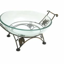 Best Pirce ❤️ Grayson Lane Black Metal and Glass Serving Bowl 🔥 9 Best Pirce ❤️ Grayson Lane Black Metal and Glass Serving Bowl 🔥 -GRAYSON LANE Sales 2022 330862512 AlternateImage4 l